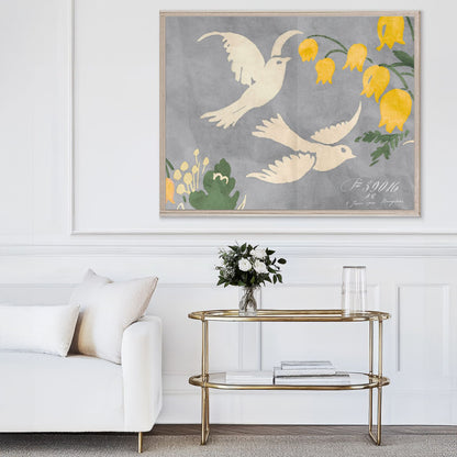 Birds and Flowers