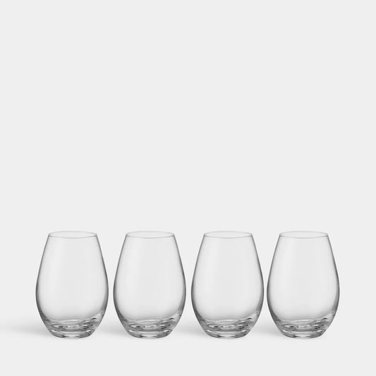 More Stemless/ Tumbler 4 pack glasses