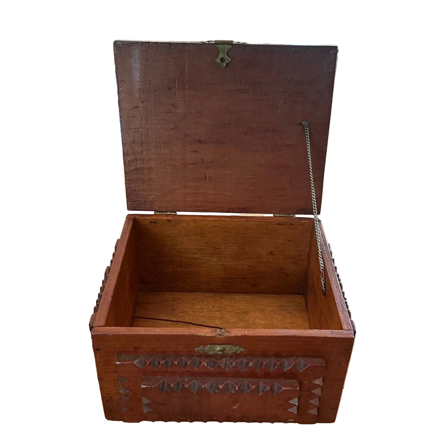 Vintage Tramp Art Box