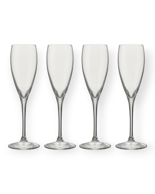 More Champagne 4 pack glasses