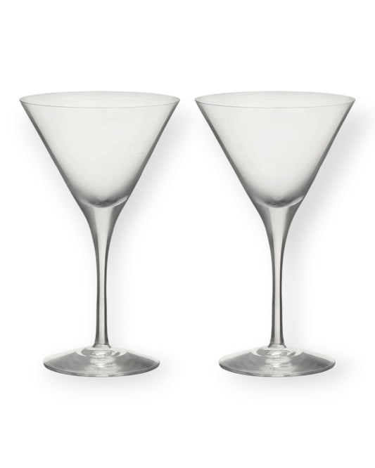 More Martini 2 pack glasses