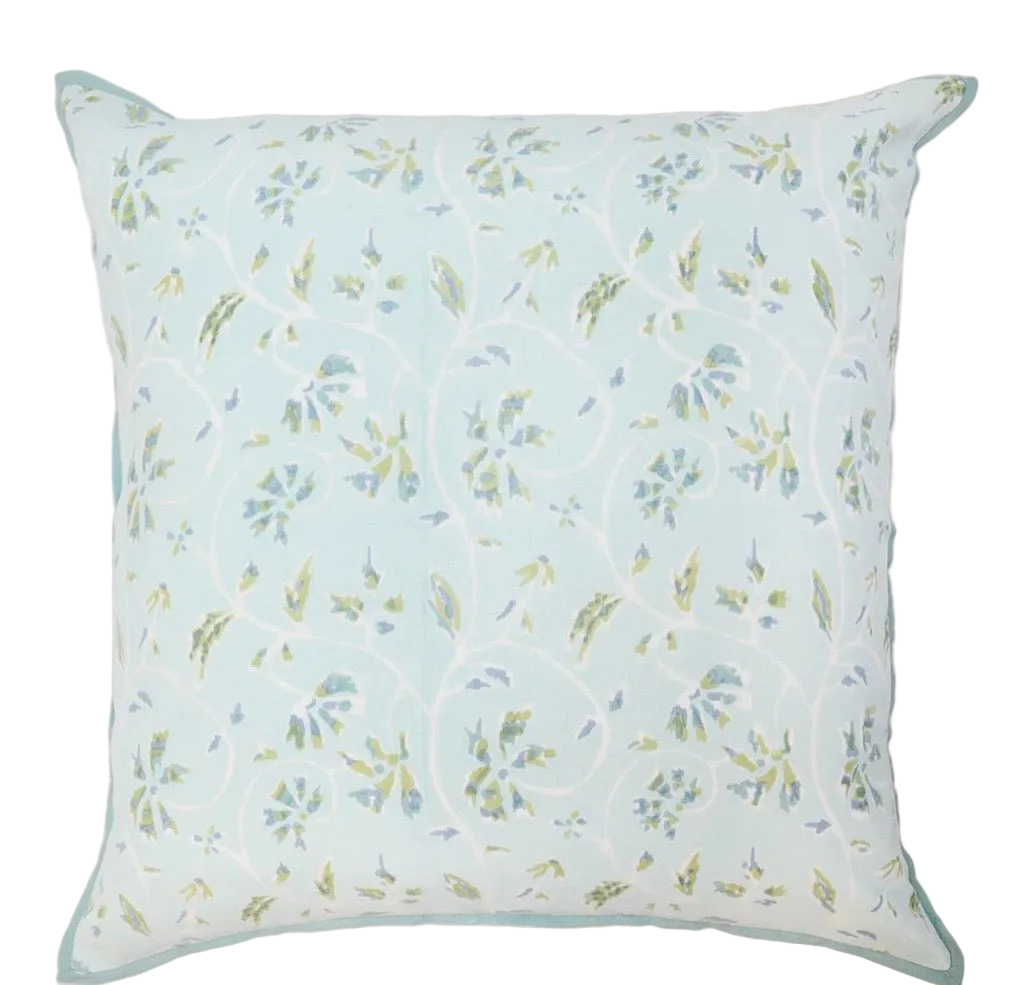 Marguerite Verde Pillow