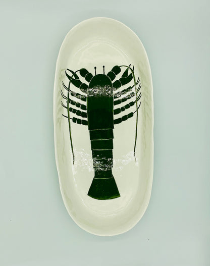 Large Oval Platter - Ocean Theme