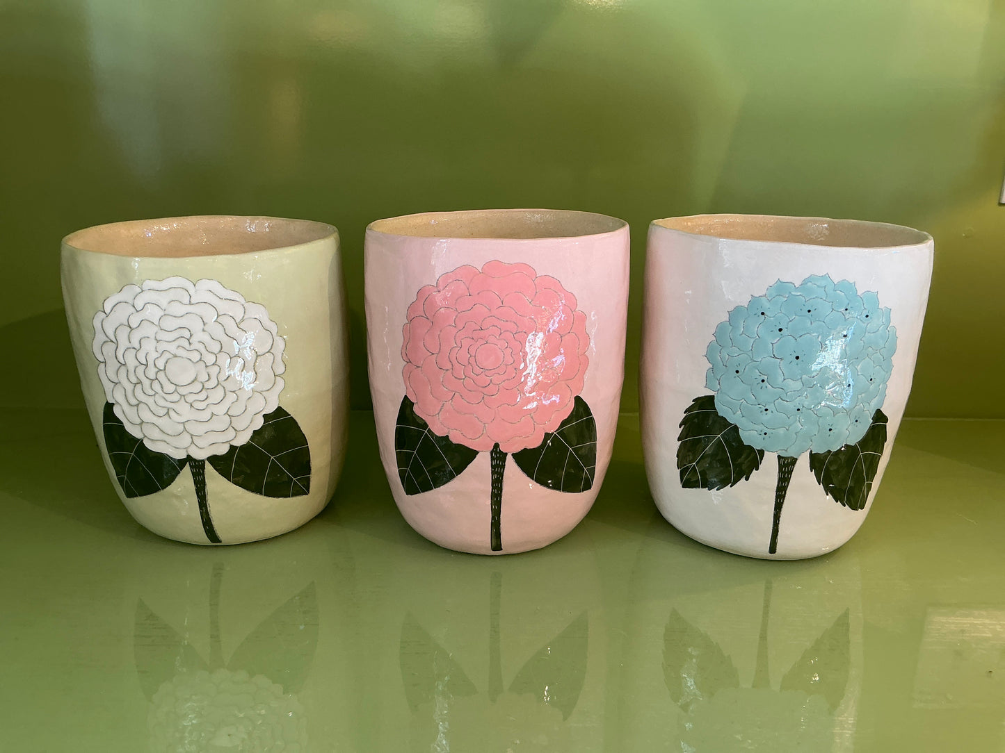 Small Hydrangea Vases