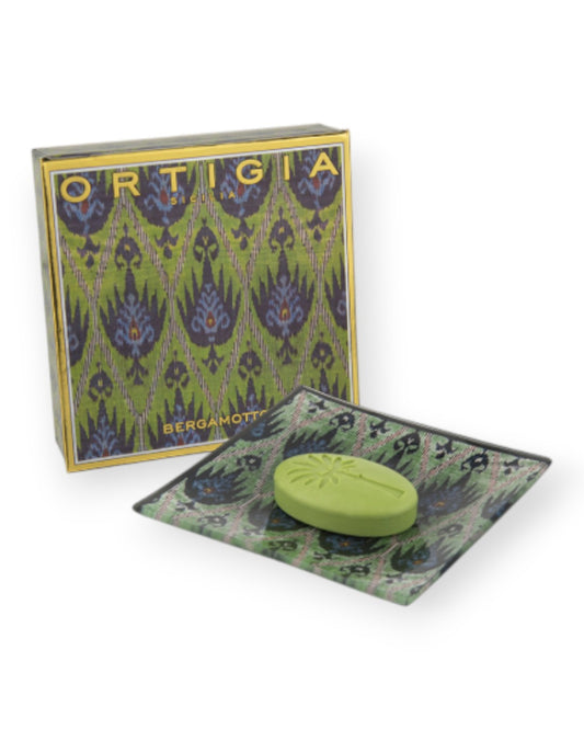 Glass Plate & Soap Fico d'India