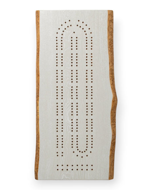 XL Live Edge Cribbage Board Drift