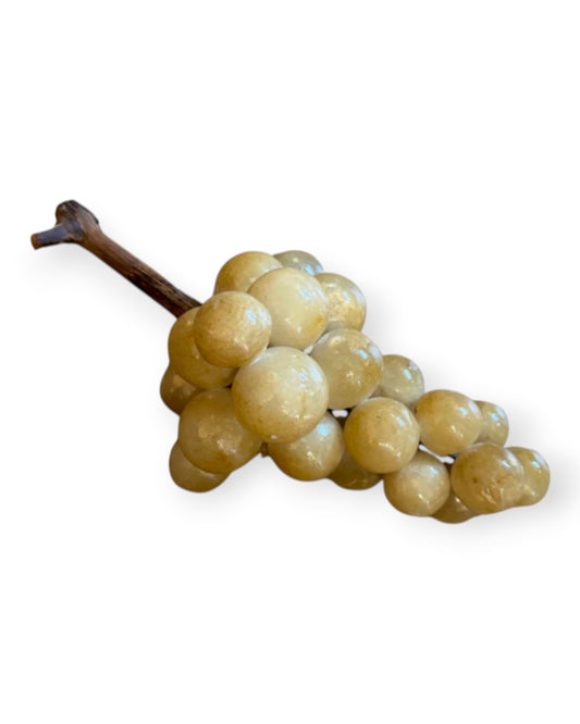 Vintage Alabaster Grape Cluster