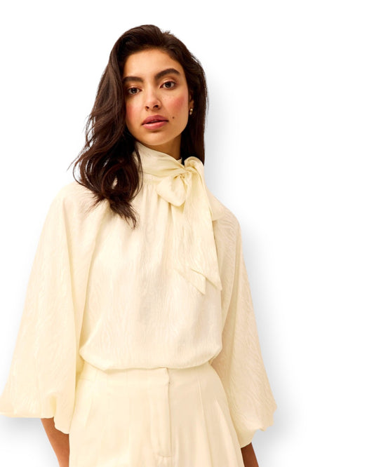 ORYAN BLOUSE IVORY / XXS