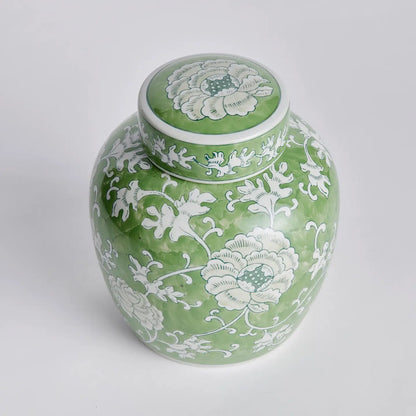 Imperial Lotus Lidded Jar