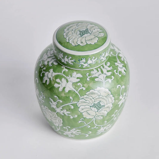 Imperial Lotus Lidded Jar