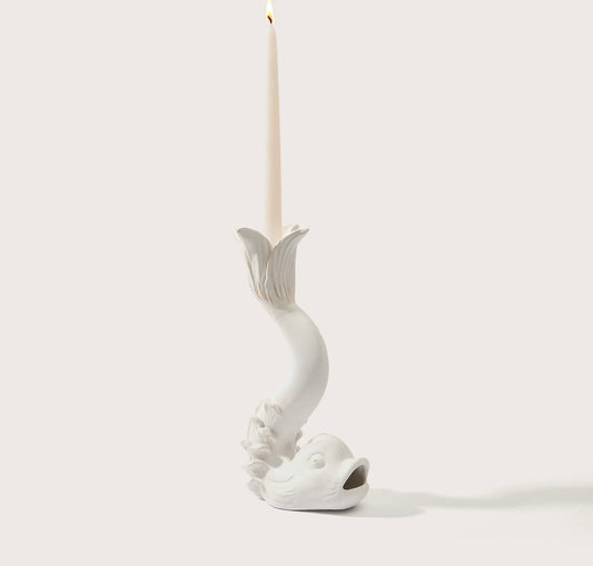 Jean Roger - Dolphin candlestick