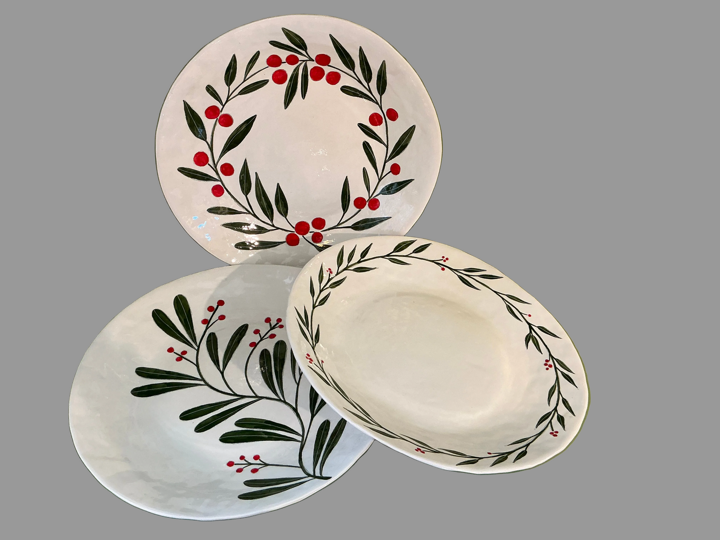 Large Round Platter - Holiday Edition