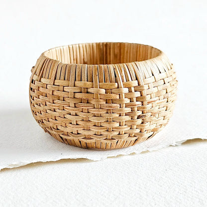 Rattan Straw Cane Bangle Bracelet