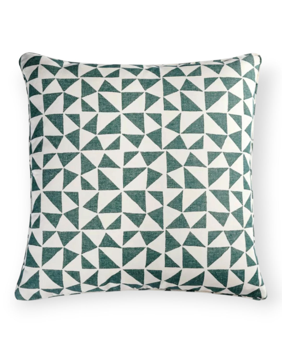 Green Circus Pillow 17" x 17"