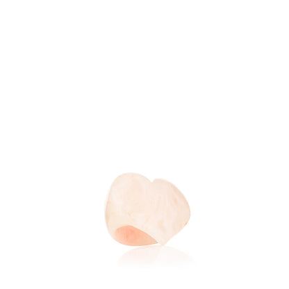 Heart Resin Napkin Ring - set of 4