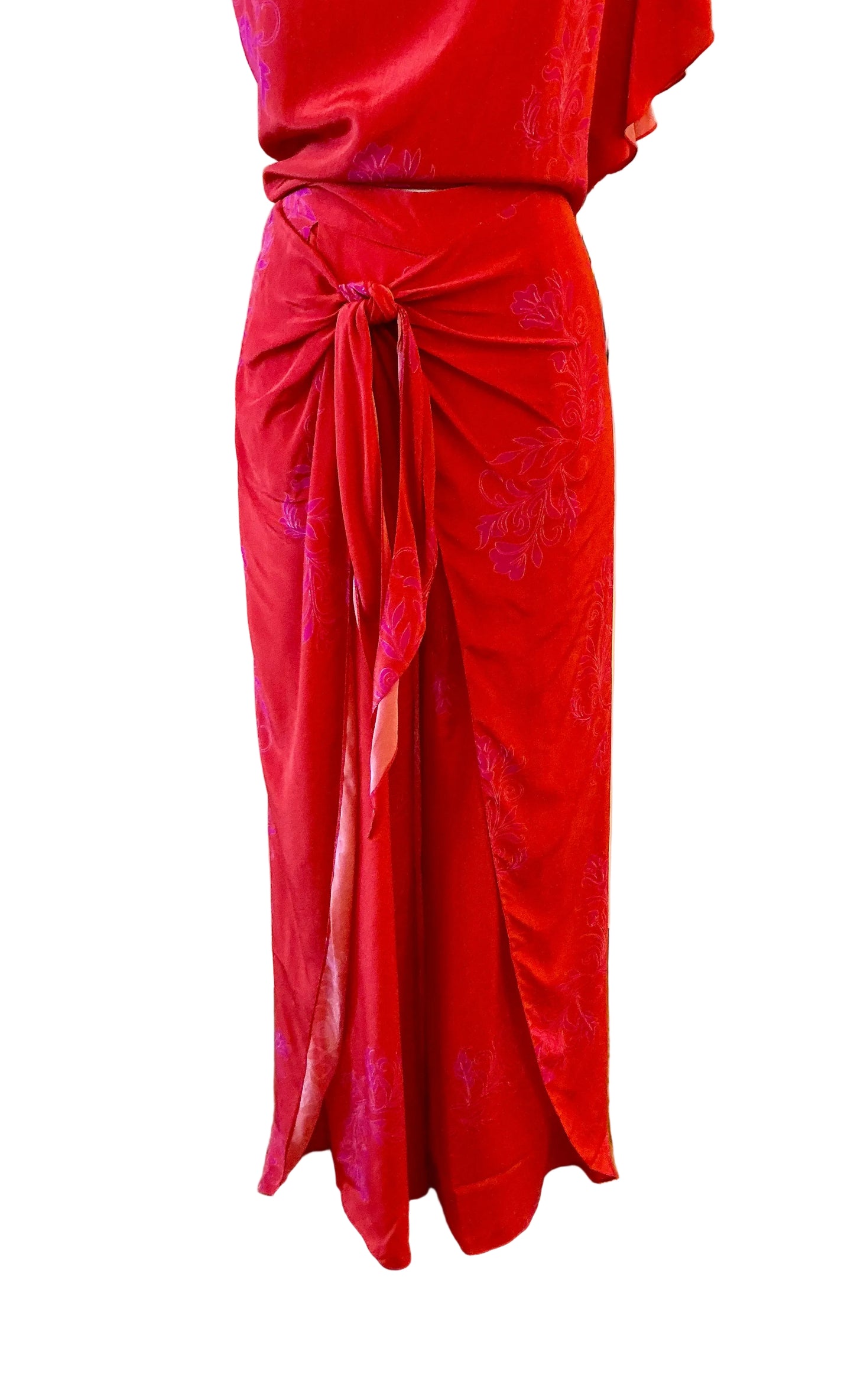 La Bamba Crepe Wrap Pants