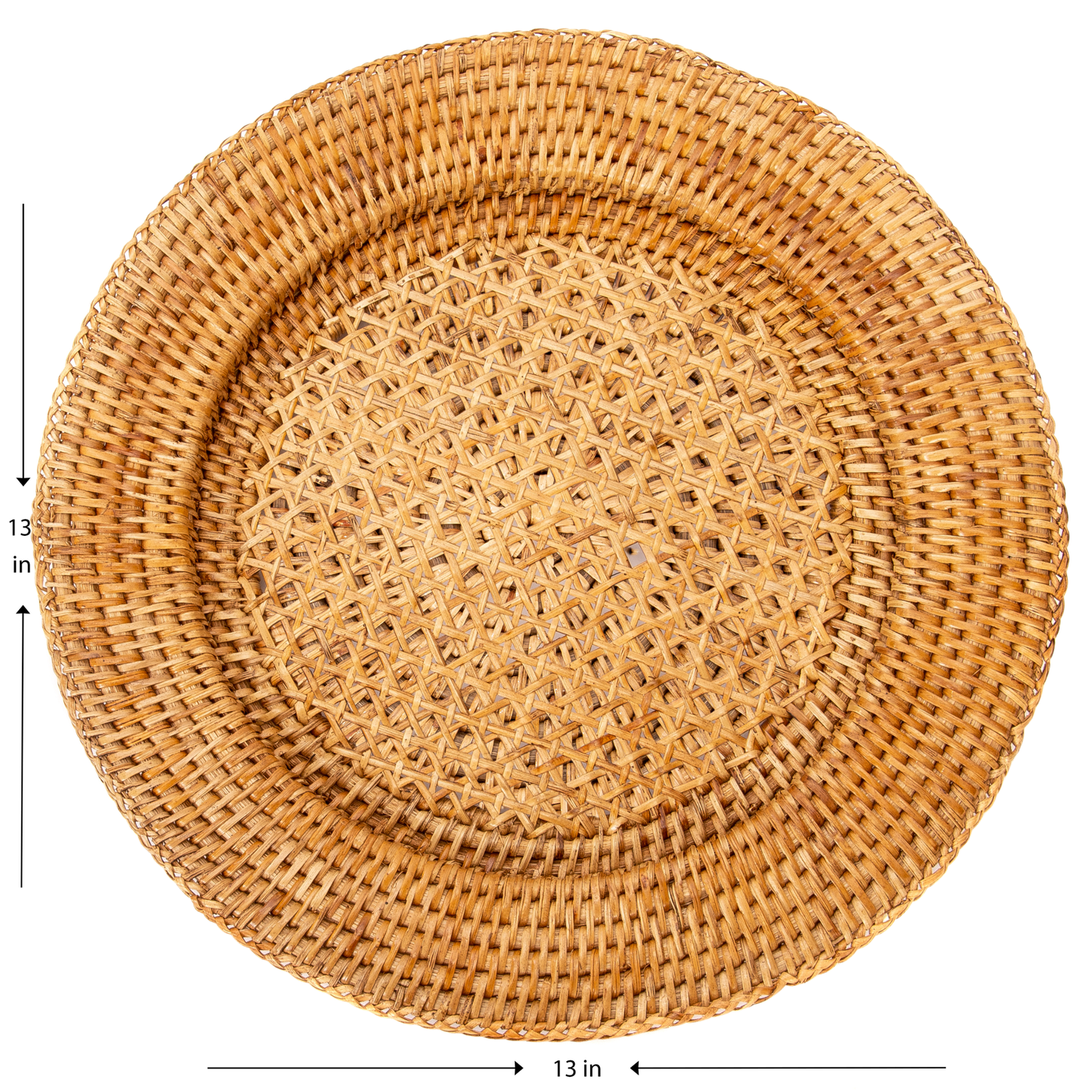 Rattan Charger Plate