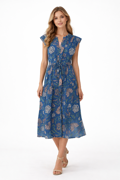 Lola: daisy boo midi dress