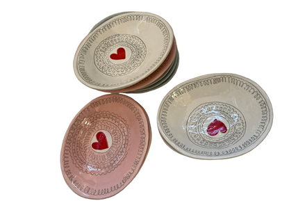 Oval Heart Dish