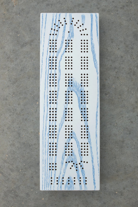 Live Edge Cribbage Board