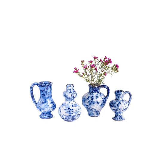 Mini Bud Vases - set of 4