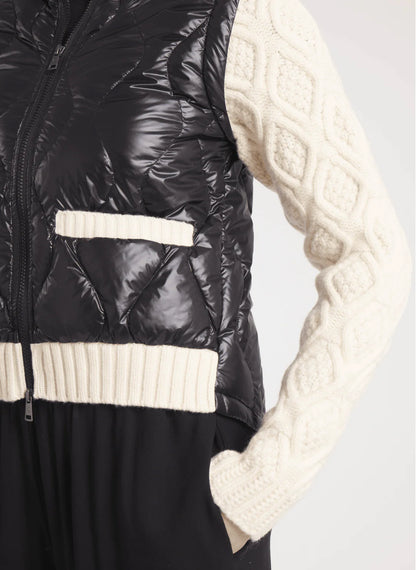 The Hyde Quilted Down Wool Jacket