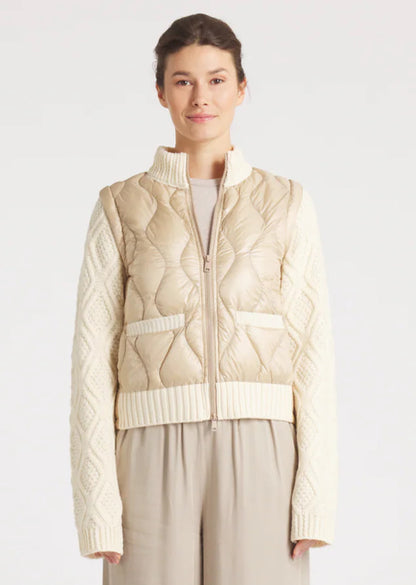 The Hyde Quilted Down Wool Jacket