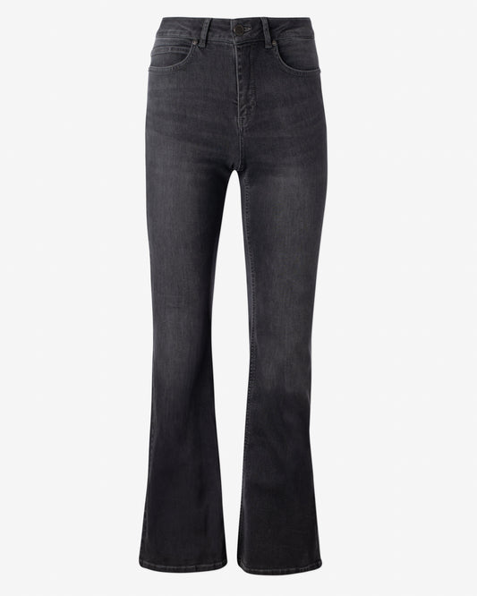 Estelle - High Rise Fit and Flare Denim