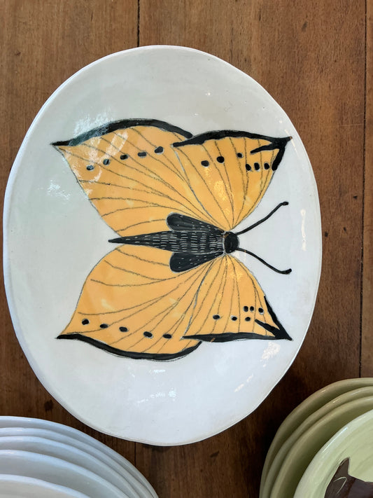 Extra small plates - butterflies