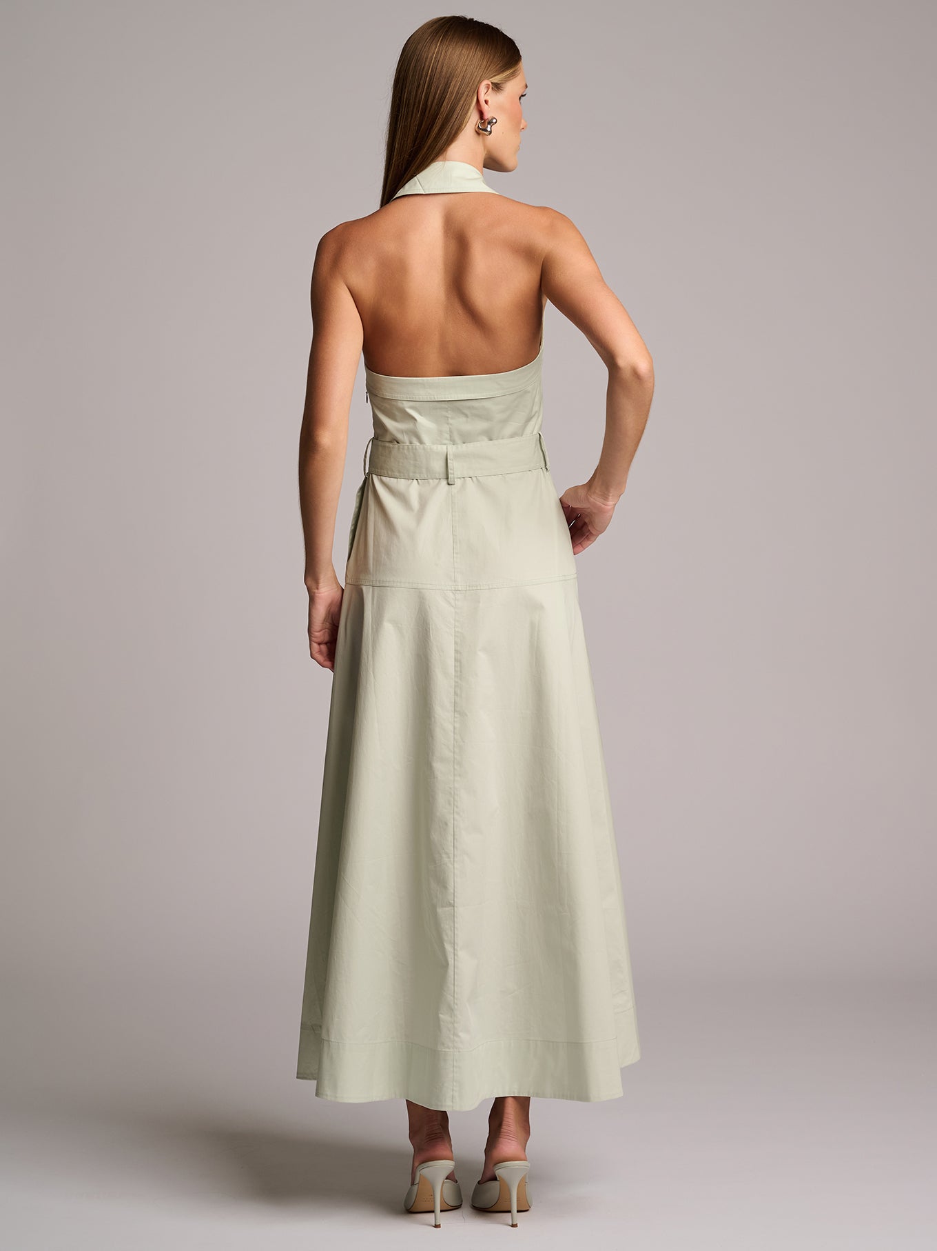 ELOISE DRESS  - PISTACHIO