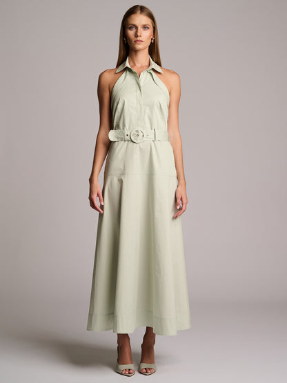 ELOISE DRESS  - PISTACHIO