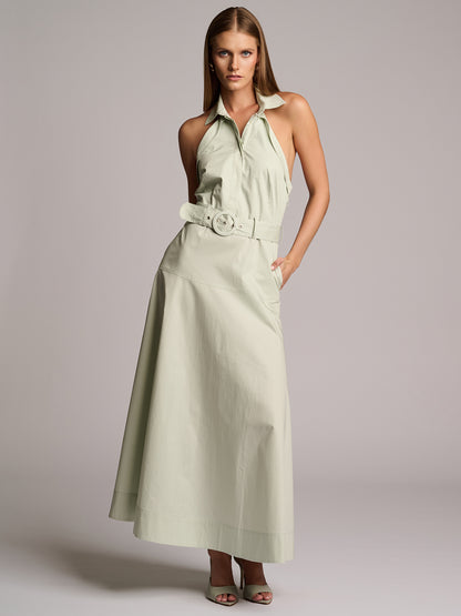 ELOISE DRESS  - PISTACHIO