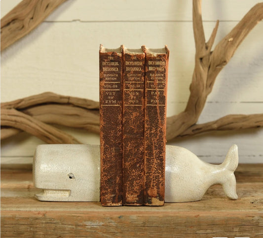 Whale Bookends- Pair of 2