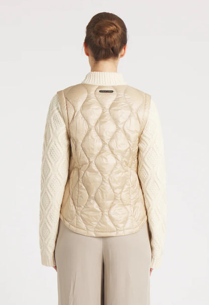 The Hyde Quilted Down Wool Jacket