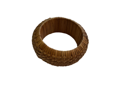 Rattan Straw Cane Bangle Bracelet