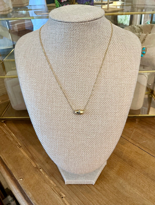 Diamond Cut Ball Chain Necklace