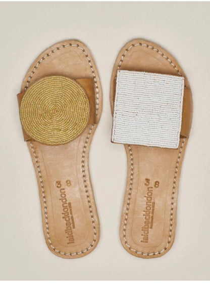 Crey Flip Flops
