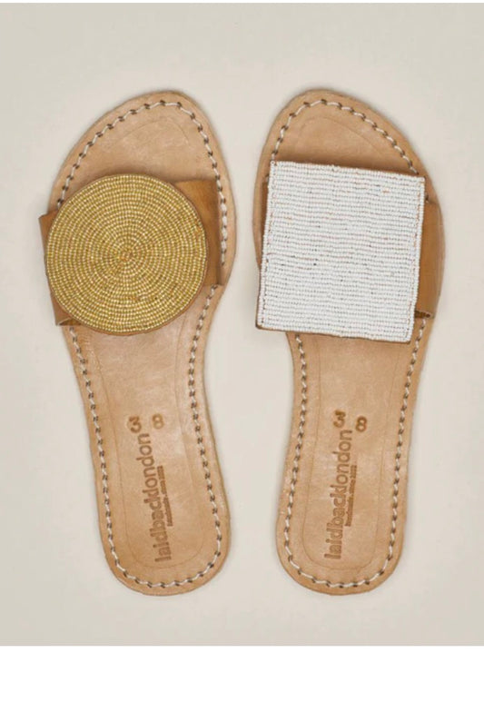 Crey Flip Flops
