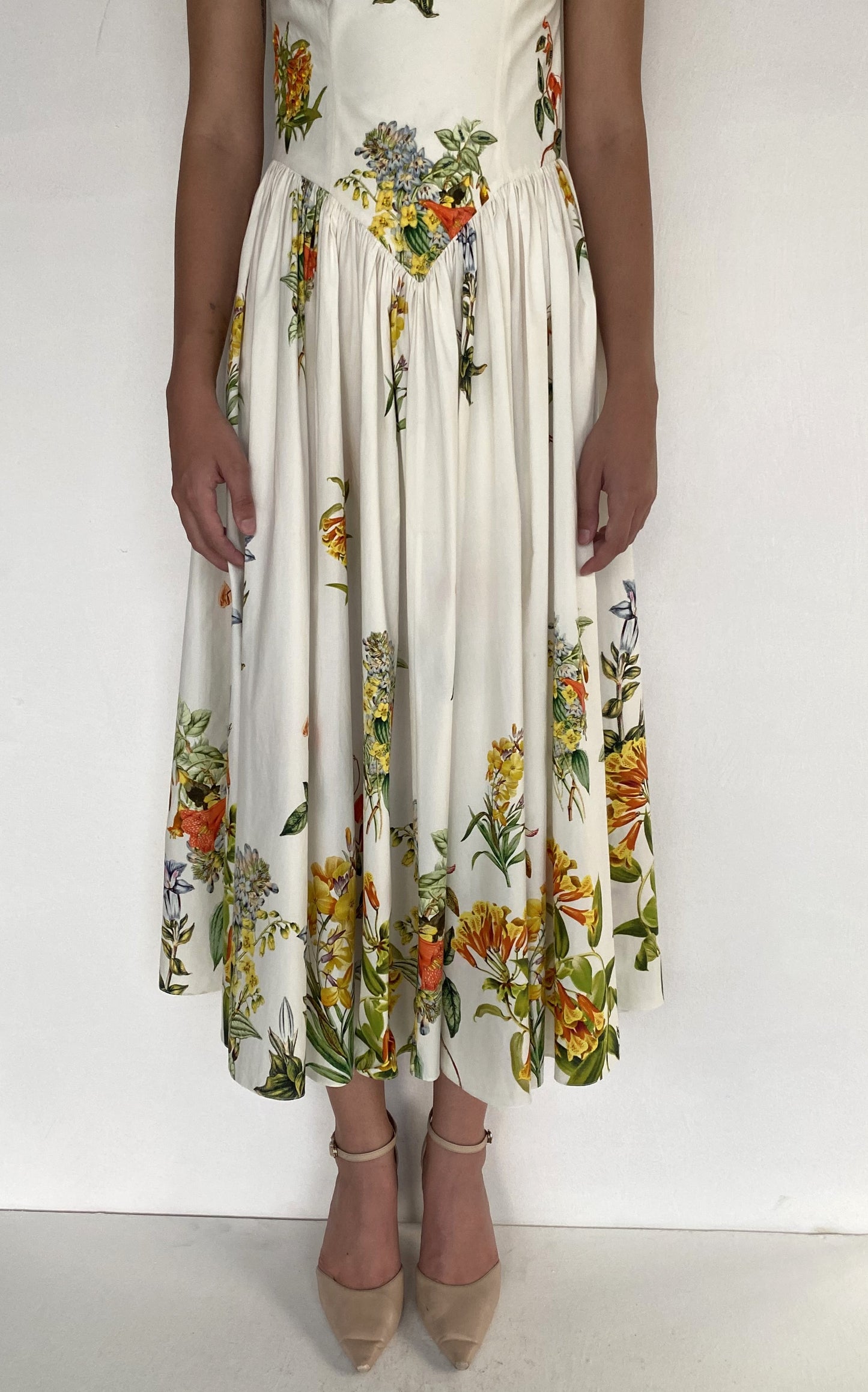 BOAT NECK MIDI DRESS