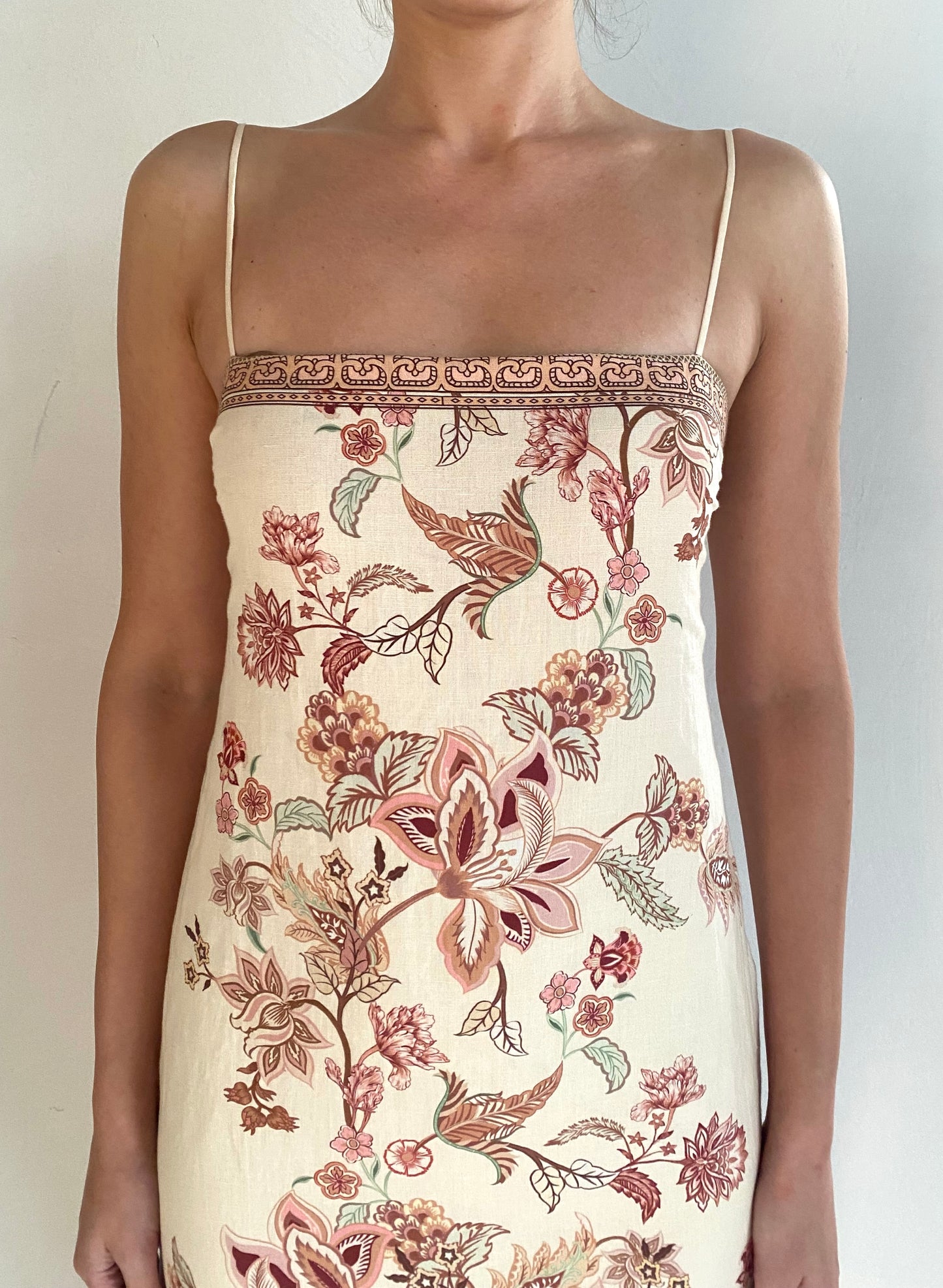 STRAPPY MIDI DRESS