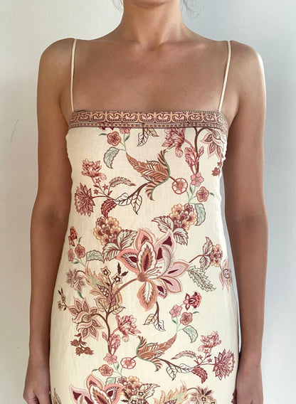 STRAPPY MIDI DRESS