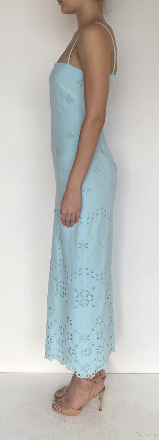 STRAPPY MIDI DRESS