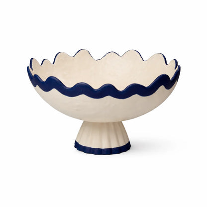 Rickrack Pedestal Bowl