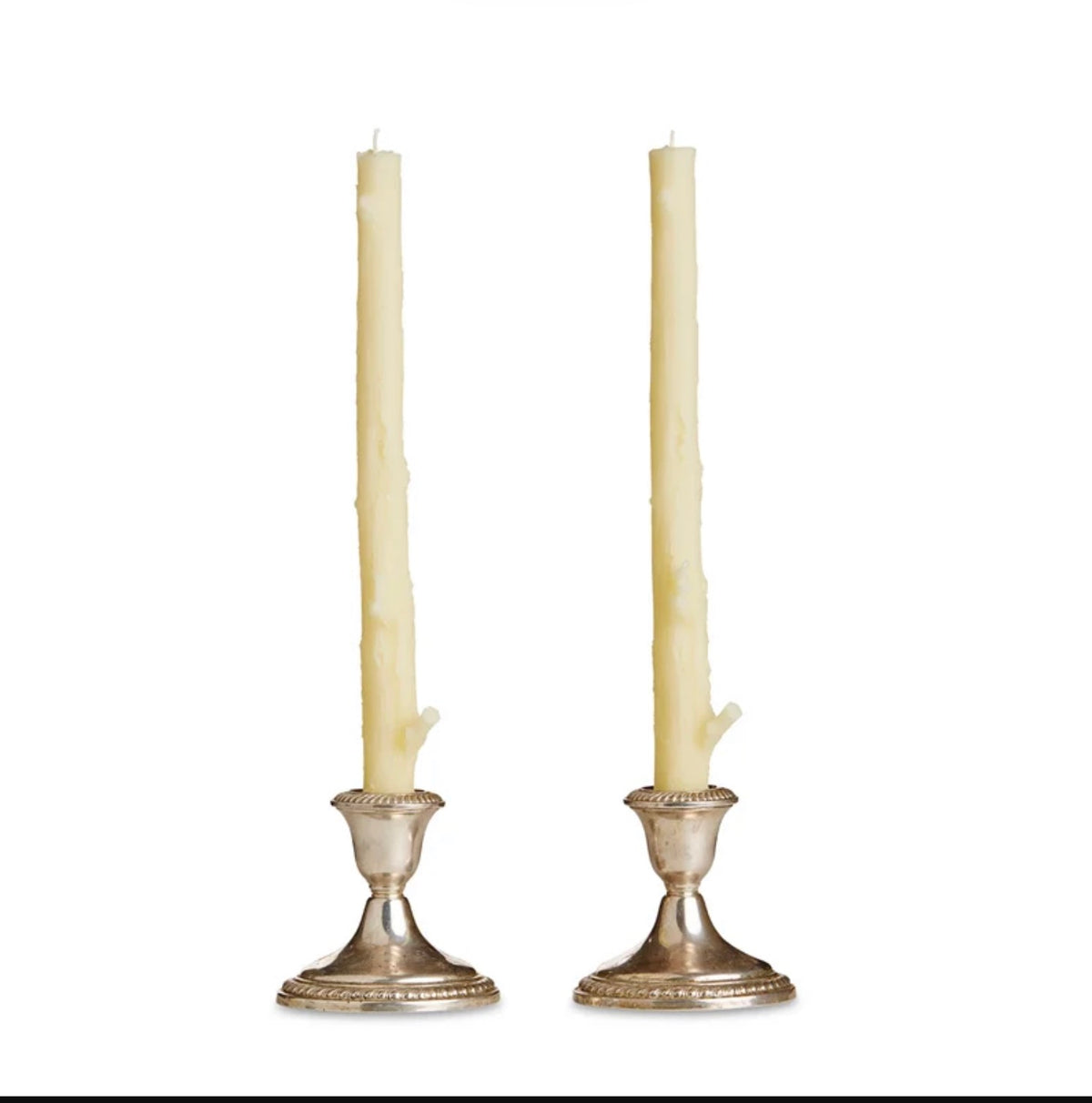 Cedar stick candles - pair