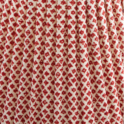 Red Marden Round Lampshade