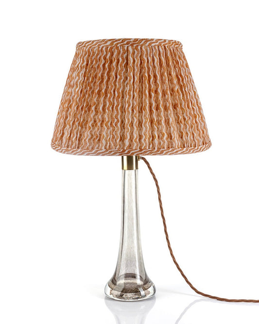 Orange Popple Round Lampshade