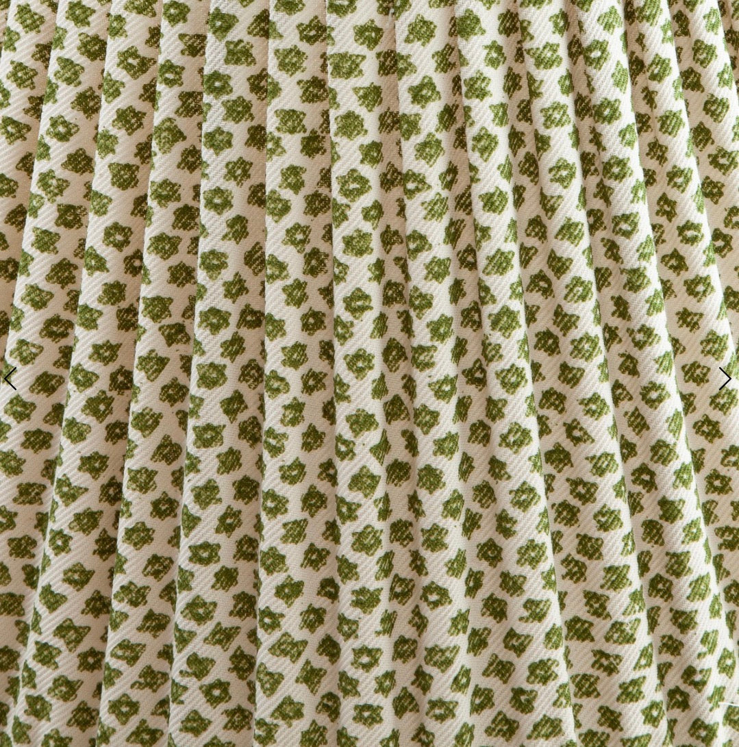 Green Marden Round Lampshade