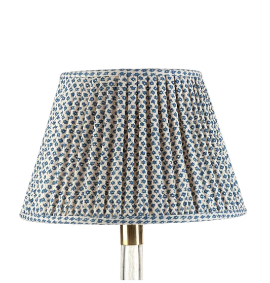 Blue Marden Round Lampshade