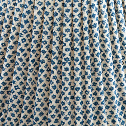 Blue Marden Round Lampshade