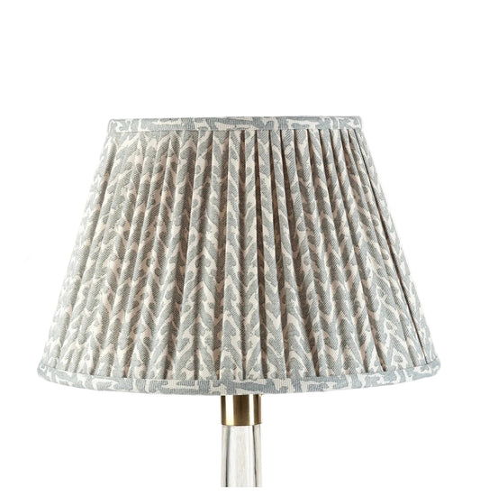 Light Blue Rabanna Round Lampshade